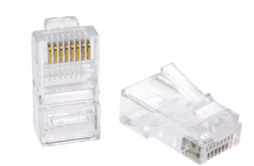 Ethernet 8 Core Plug Connector RJ45